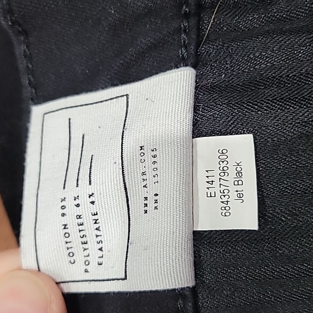 AYR High-Rise Skinny in Jet Black - Picture 15 of 16